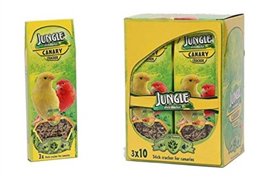Jungle Ballı Yumurtalı Kanarya Krakeri, 3lü Paket
