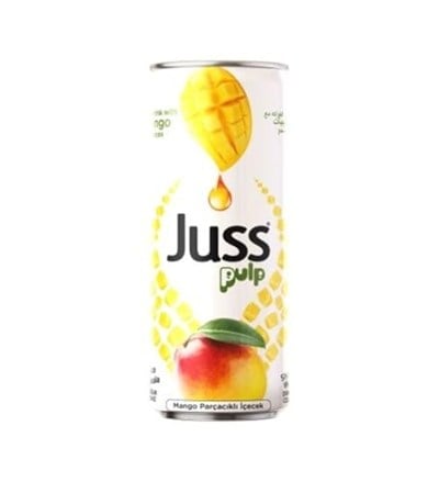 Juss Kutu 250 ml Mango Parçacıklı