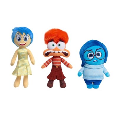 Just Play Inside Out 2 Talk It Out Küçük Peluş - Sevinç, Çocuk Oyuncakları 3 Yaş Üstü