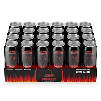 Just Power Enerji İçeceği, 500 ml (24lü Paket, 24 adet x 500 ml)