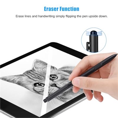 Jvkzaen Olağanüstü 2 Kalem Silgi, EMR Stylus Kalem 4096 Basınç Seviyeleri, Eğim Sensörü, Palm Reddetme, Kalem Tutucu, Olağanüstü 2 & 1/Galaxy Tab ve Kitap/BOOX/Wacom/Scribe ve Diğer EMR Cihazları için
