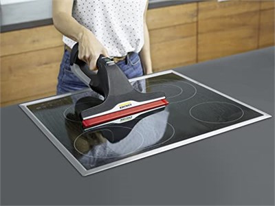Kärcher Pencere Temizleyici WV 6 Plus Multi Black Edition, Ekstra Uzun Pil Ömrü 100 Dakika, Mikro Elyaf Kılıflı Püskürtme Şişesi, 3 Renkli Yedek Çekme Dudağı, 20 ml Pencere Temizleyici Konsantresi