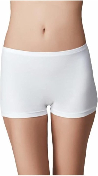 Kadın Beyaz 2 Li Paket Bambu Boxer Külot (Beyaz/M)-SL901-869804SL21878