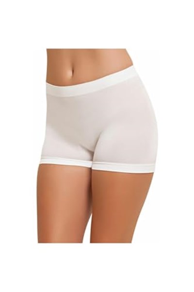Kadın Boxer, 6lı Set, Beyaz, XL Beden