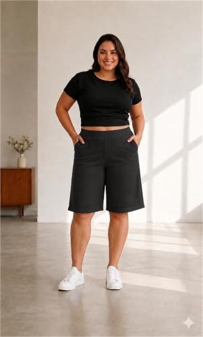Kadın Büyük Beden Kapri 3xl 4xl 5xl 6xl 7xl 8xl 9xl