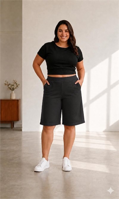 Kadın Büyük Beden Kapri 3xl 4xl 5xl 6xl 7xl 8xl 9xl