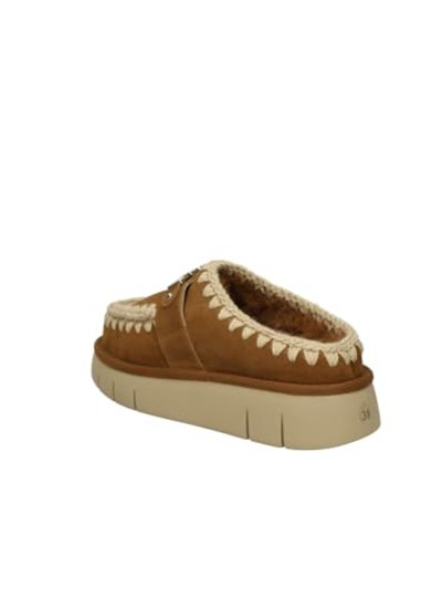 Kadın Ev Terliği MU.FW531001A COG Mou Bounce clog metal logo Cognac