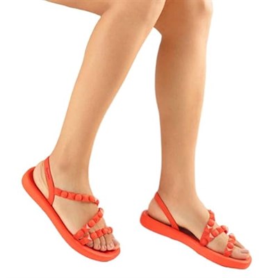 Kadın Sandalet 27148 Ipanema MEU SOL FLATFORM AD DD0017 Red/Pink