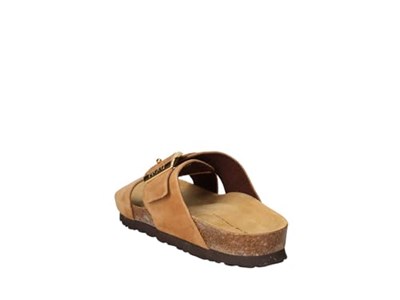 Kadın Terlik 17B3 Frau VELOUR-S SUEDE CROSSOVER-STRAP SLIDERS