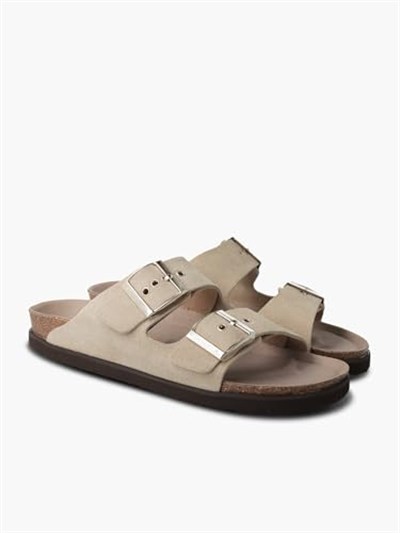 Kadın Terlik G104350 Genuins HAWAII Velour Sand