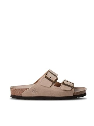 Kadın Terlik HAWAII G106000 Genuins Velour Taupe