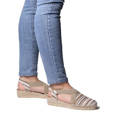 Kadın Toms Sandalet Vinaros Toni Pons Beige