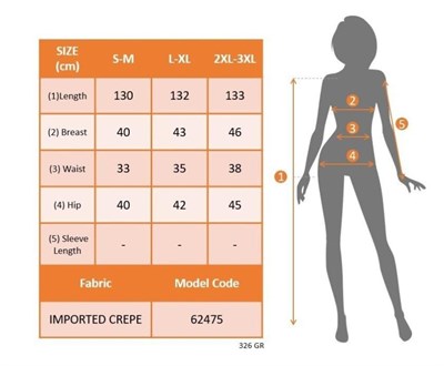 Kadın Yüksek Omuzlu Yuvarlak Yakalı Yanlardan Açık Vatkalı çift Renkli Uzun Janjan Krep Elbise - Seçenekler: 2XL-3XL, S-M, L-XL