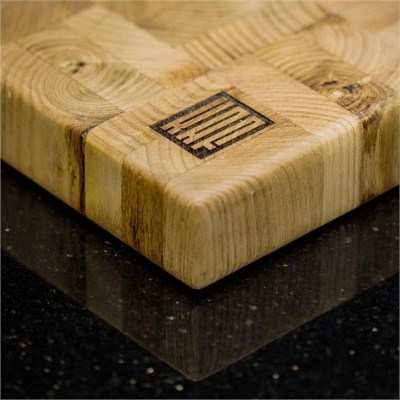 Kaf Ahşap Kesme Tahtası Kestane (End Grain) - M