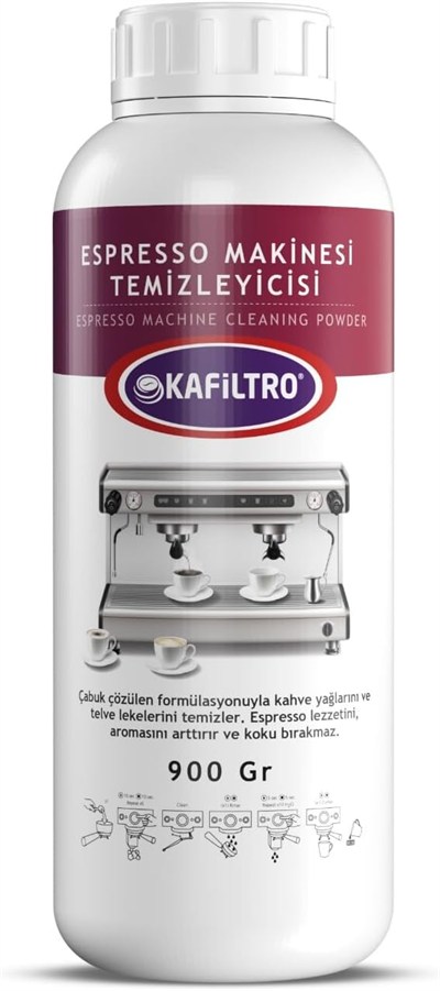 Kafiltro Espresso Makinesi Temizleme Deterjanı (900 gr)