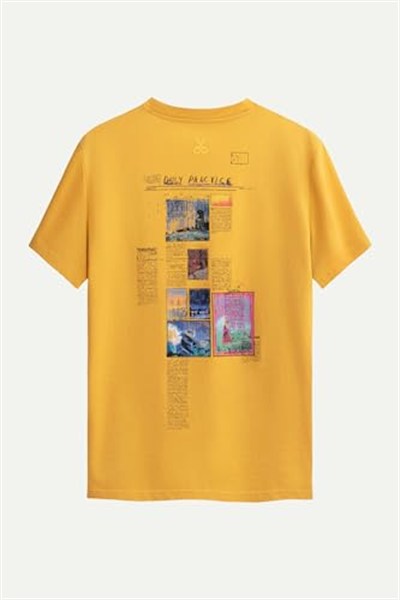 KAFT Unisex Regular Fit Tasarım T-Shirt Daily Practice