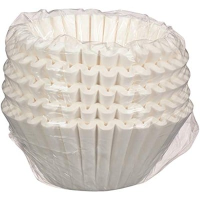 Kağıt Kahve Filtresi Toplu Bira Makinelerine Uyar - Boyut 33 cm x 12,7 cm - 500 adet (13 x 5)