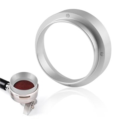 Kahve dozaj halkası 51 mm, manyetik dozaj hunisi, alüminyum espresso hunisi, dolum hunisi için kahve dozaj halkası, demleme kabı, süzgeç aksesuarı, kahve tozu tam dolum