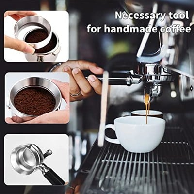 Kahve dozaj halkası, manyetik 51 mm kahve kutusu, evrensel kahve makinesi yedek aksesuarı