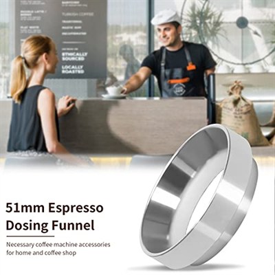 Kahve dozaj halkası, manyetik 51 mm kahve kutusu, evrensel kahve makinesi yedek aksesuarı