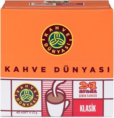 Kahve Dünyası 40lı 2si 1 Arada Klasik Hazır Kahve