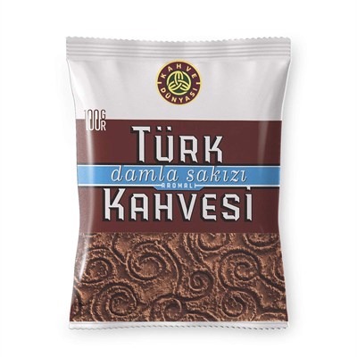 KAHVE DUNYASI Dünyası Damla Sakızlı Türk si 100gr