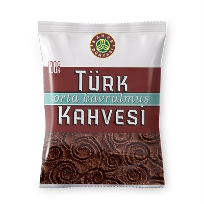 KAHVE DUNYASI Dünyası Orta Kavrulmuş Türk si 100gr