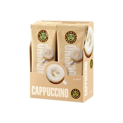 KAHVE DUNYASI Dünyası Özel Seri Sıcak Cappuccino, 10lu