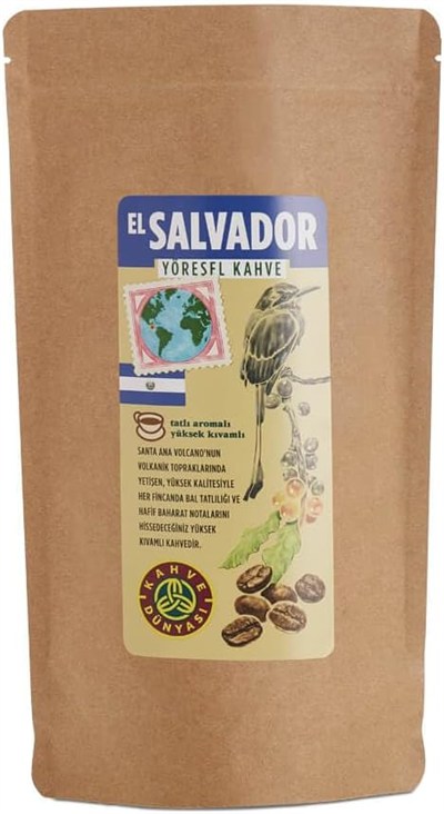 Kahve Dünyası El Salvador Kavrulmuş Çekirdek 1 Kg.