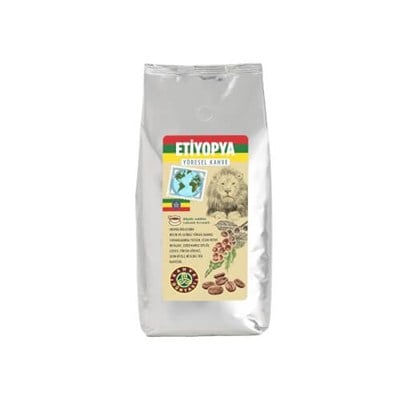 KAHVE DUNYASI Etiyopya Kavrulmuş Çekirdek 1kg