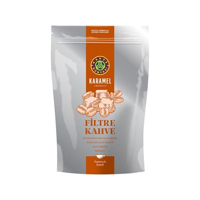 Kahve Dünyası Filtre Kahve Karamel Aromalı Kilitli 250 gr