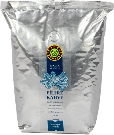 Kahve Dünyası Fındık Aromalı Filtre Kahve Çekirdek 1 Kg.