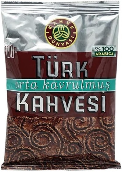 Kahve Dünyası Orta Kavrulmuş Türk Kahvesi 24 Adet (2X12)