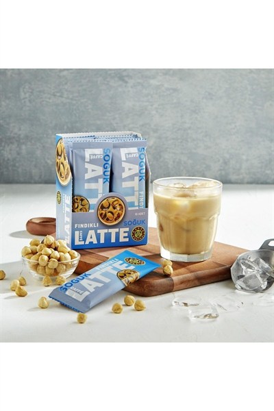 Kahve Dünyası Özel Seri Soğuk Fındık Aromalı Caffe Latte 10lu