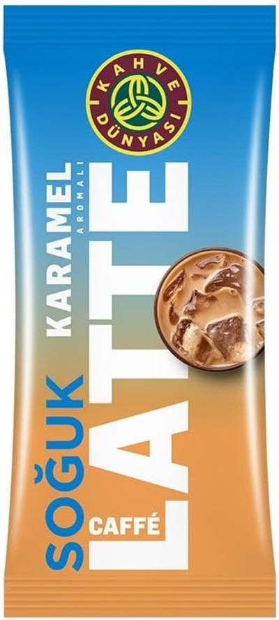 Kahve Dünyası Özel Seri Soğuk Karamel Aromalı Caffe Latte 10lu
