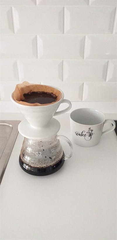 Kahve Sürahisi Borosilikat Cam Coffee Server 600 ml