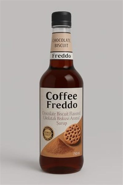Kahve Şurubu Aroması, Kahve Şurupları, Fitre Kahve, Espresso 750 ml (Çikolatalı Biküvü Aromalı)
