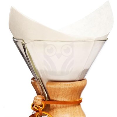 Kahveciniz OneMore Chemex Uyumlu Filtre Kahve Kağıdı 5-8 Cup 100 Adet