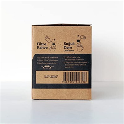 Kahvegibikahve Taptaze Pratik Filtre Kahve Sallama - 10lu Klasik Paket