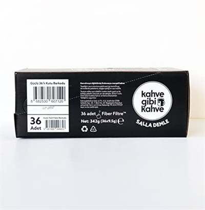 Kahvegibikahve Taptaze Pratik Filtre Kahve Sallama - 36lı Güçlü Paket