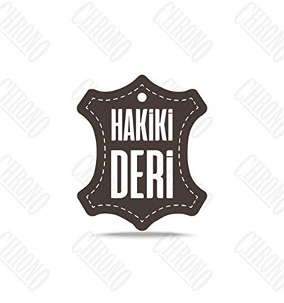 Kahverengi Kroko Hakiki Deri Saat Kordonu Kayış 18-20-22-24mm - Bedenler: 18mm, 22mm, 24mm
