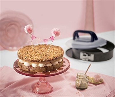 Kaiser Bake & Take Kelepçeli Kapaklı Yuvarlak Kek Kalıbı 26 cm