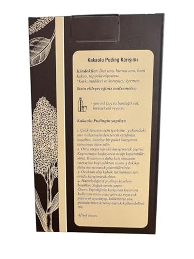 Kakaolu Puding Karışımı