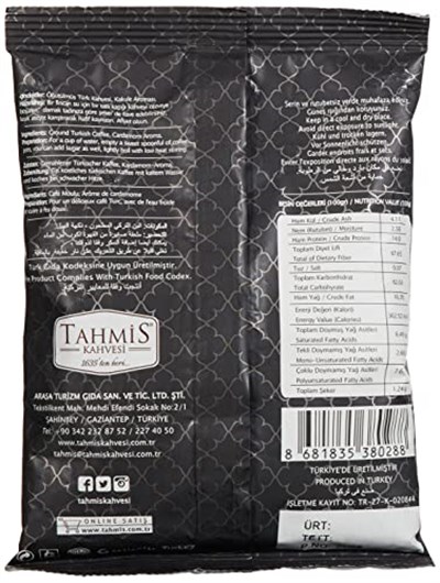Kakuleli Türk Kahvesi 100 Gr Paket