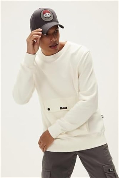 KANGAROO CREWNECK MARSHMALLLOW
