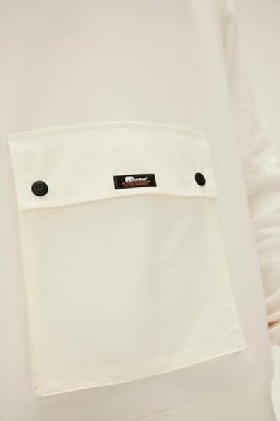 KANGAROO CREWNECK MARSHMALLLOW