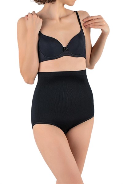 Kanz Yüksek Bel Çıtçıtlı Hamile Slip