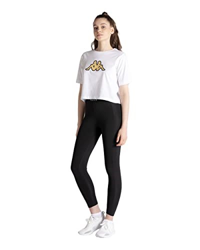 Kappa 331L23W Logo Teoin Siyah Kadın T-Shirt