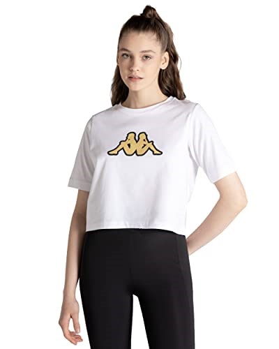 Kappa 331L23W Logo Teoin Siyah Kadın T-Shirt