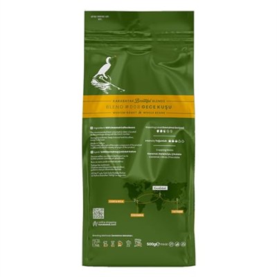 Karabatak Beautiful Blends Gece Kuşu Çekirdek Kahve 500 g